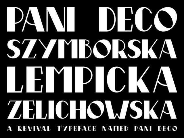 Pani Deco · Warszawa 1928