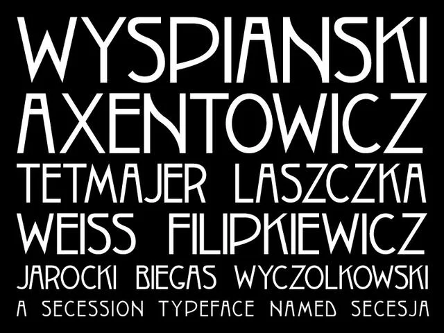 Secesja · Kraków 1908